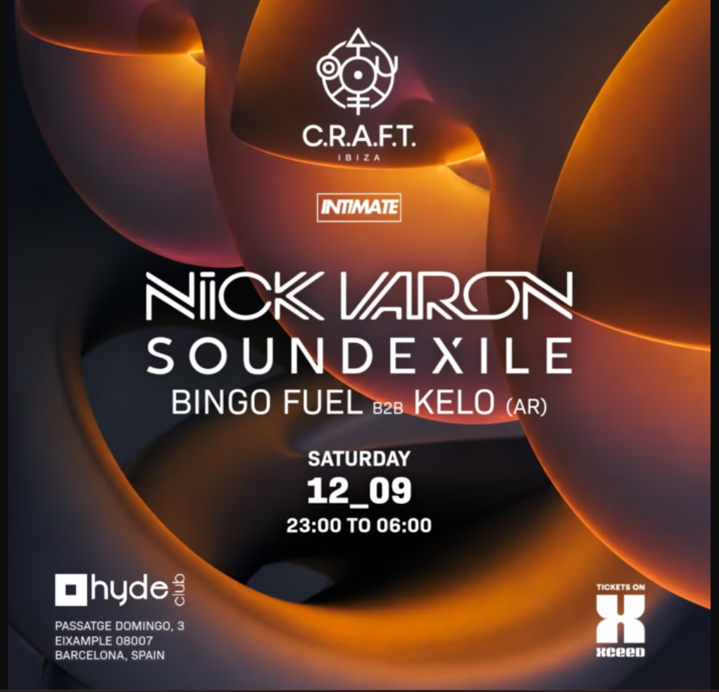 C.R.A.F.T. Ibiza x INTIMATE presents at Hyde Club